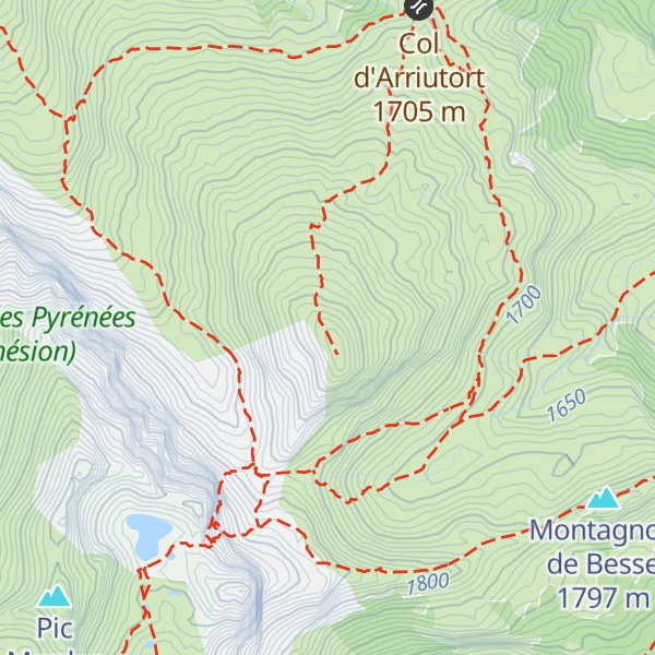 Map of Sommet Lanabe