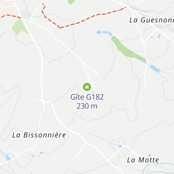 Map of Gîte G182