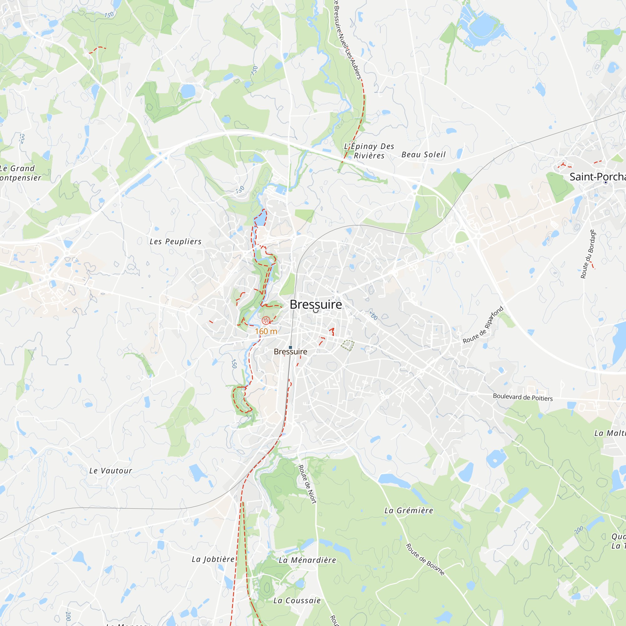 Office du tourisme du Bocage Bressuirais map