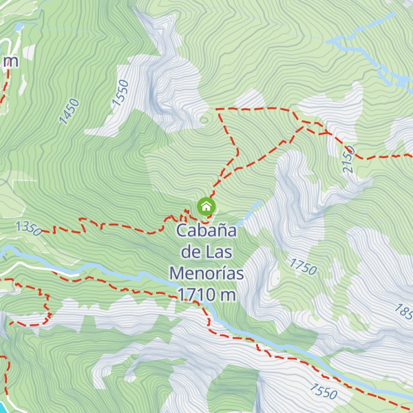 Map of Cabaña de Las Menorías