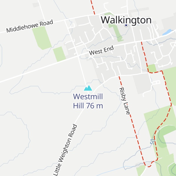 Map of Westmill Hill