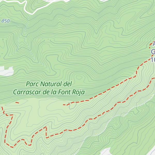 Map of Sambenet Alt