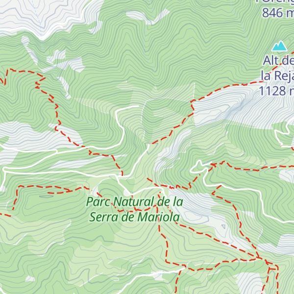 Map of El Teix