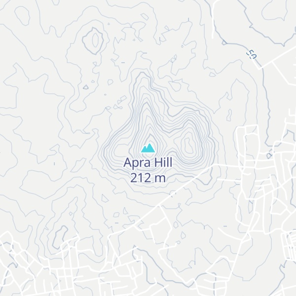 Map of Apra Hill