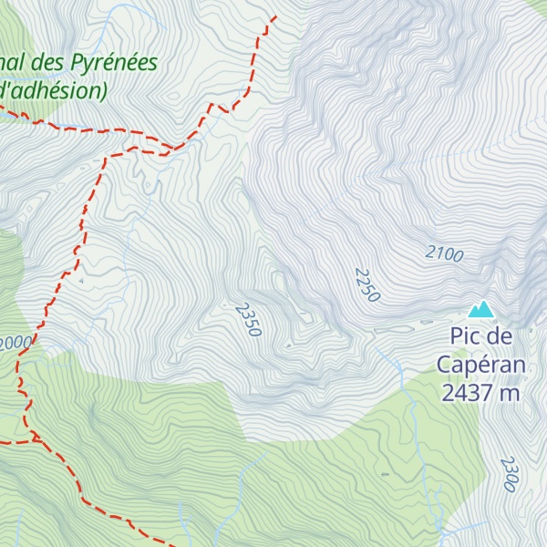 Map of Sommet de Moundaut