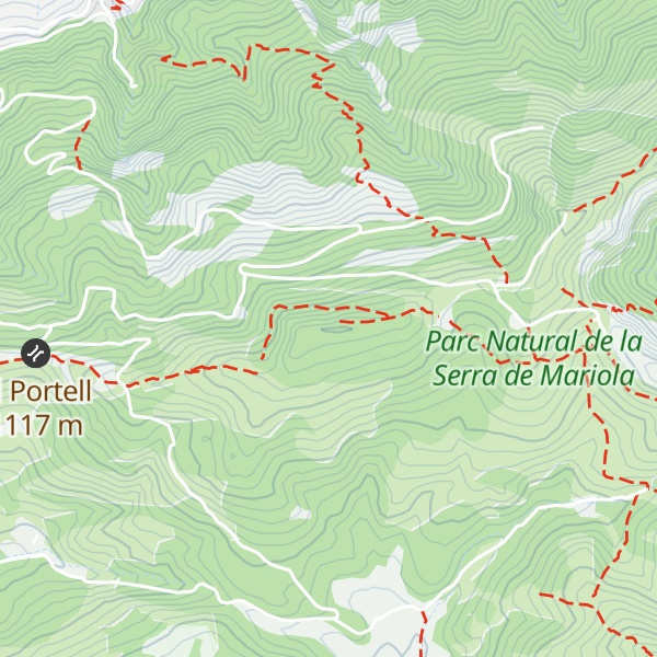 Map of Recingle de Mariola