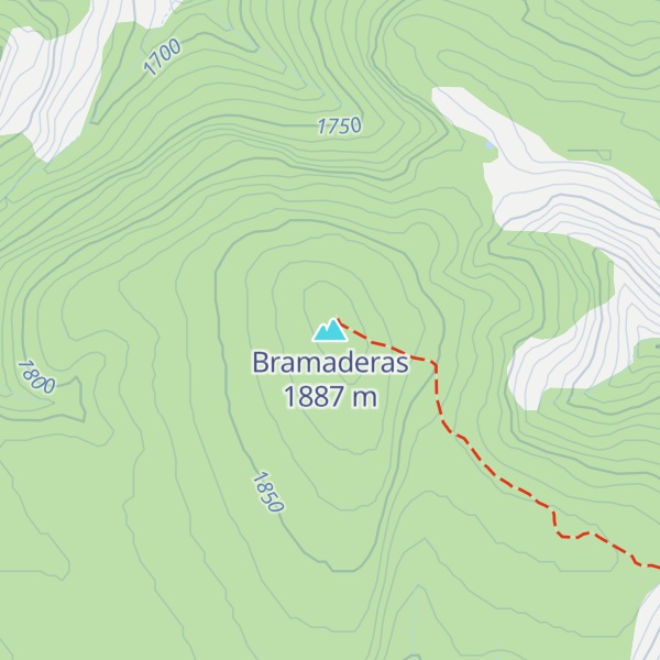 Map of Bramaderas