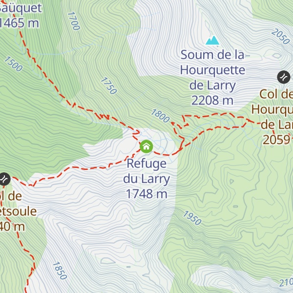 Map of Refuge du Larry