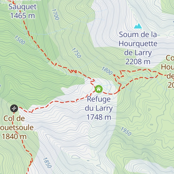 Map of Cabane de Larry