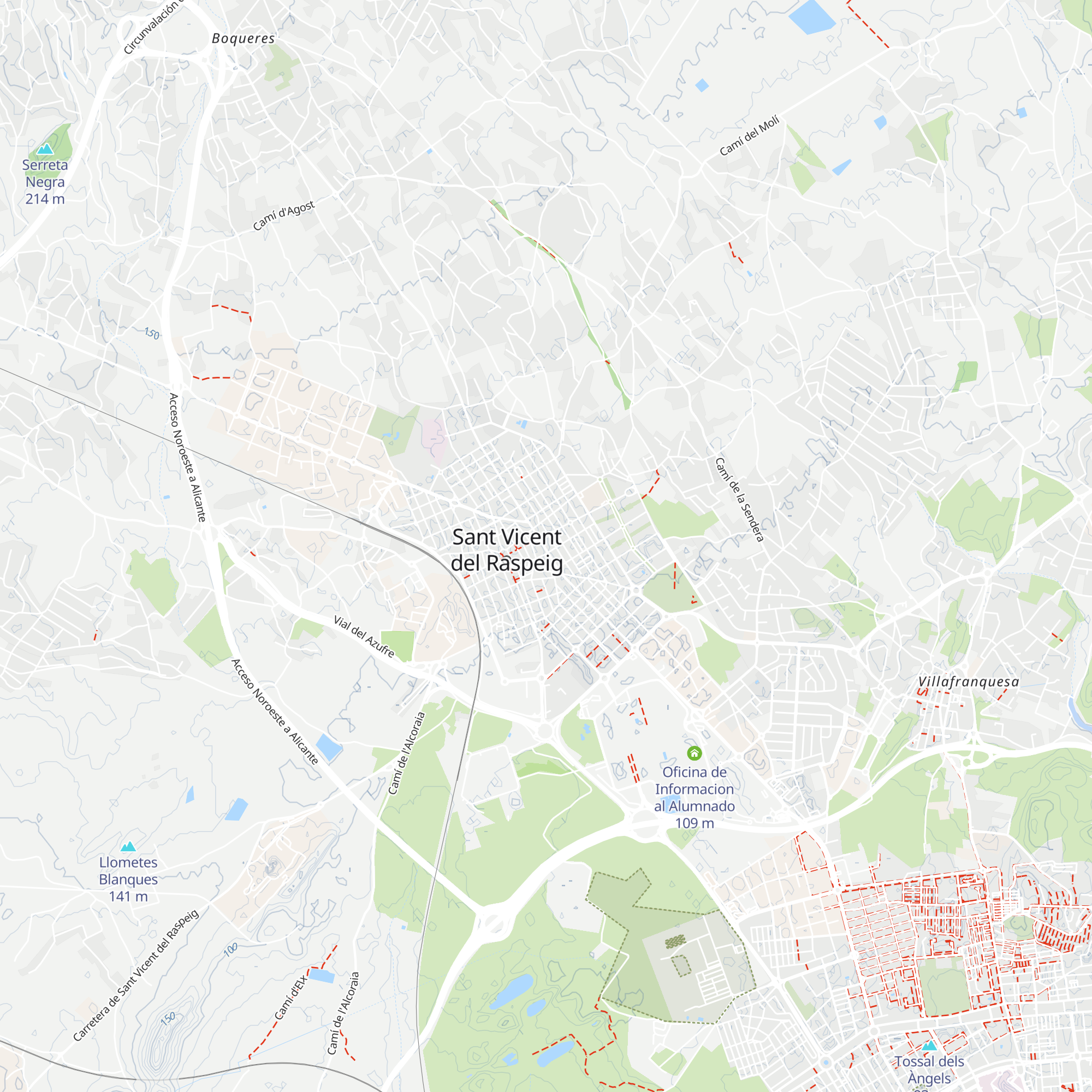 Agencia Walkitur map