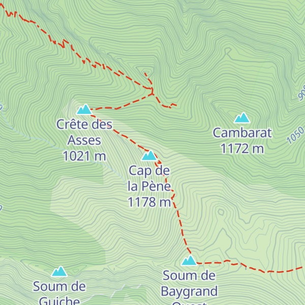 Map of Cabane des Asses