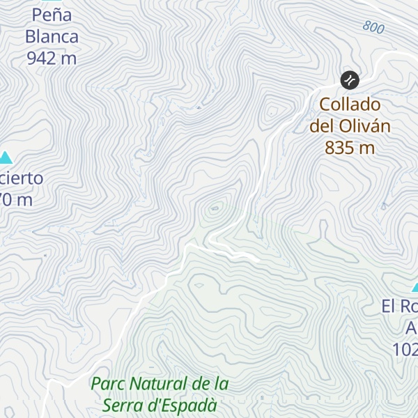 Map of Monte Redondo