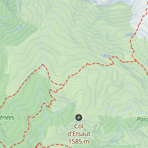Map of Cabane de Licoué