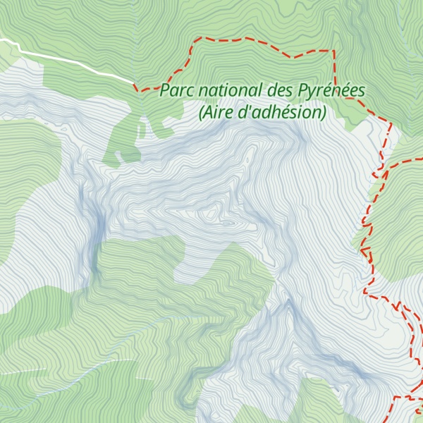 Map of Pic de Bergon