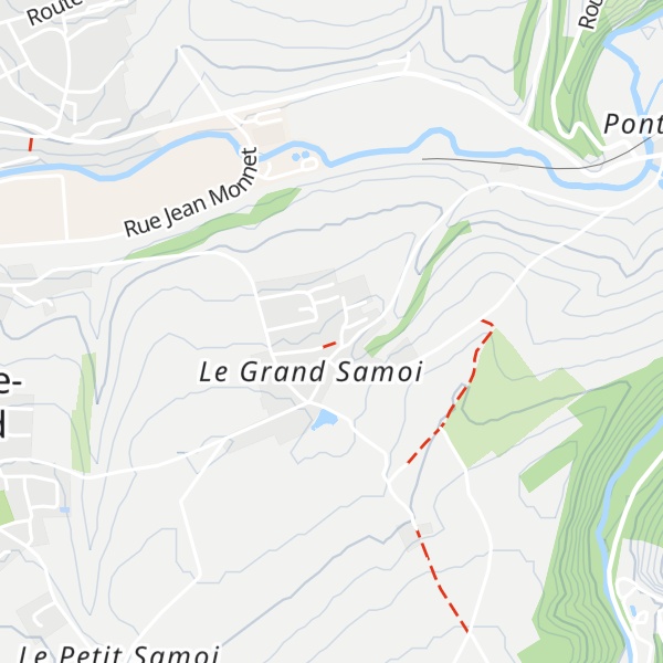 Map of Gîte de Samoi