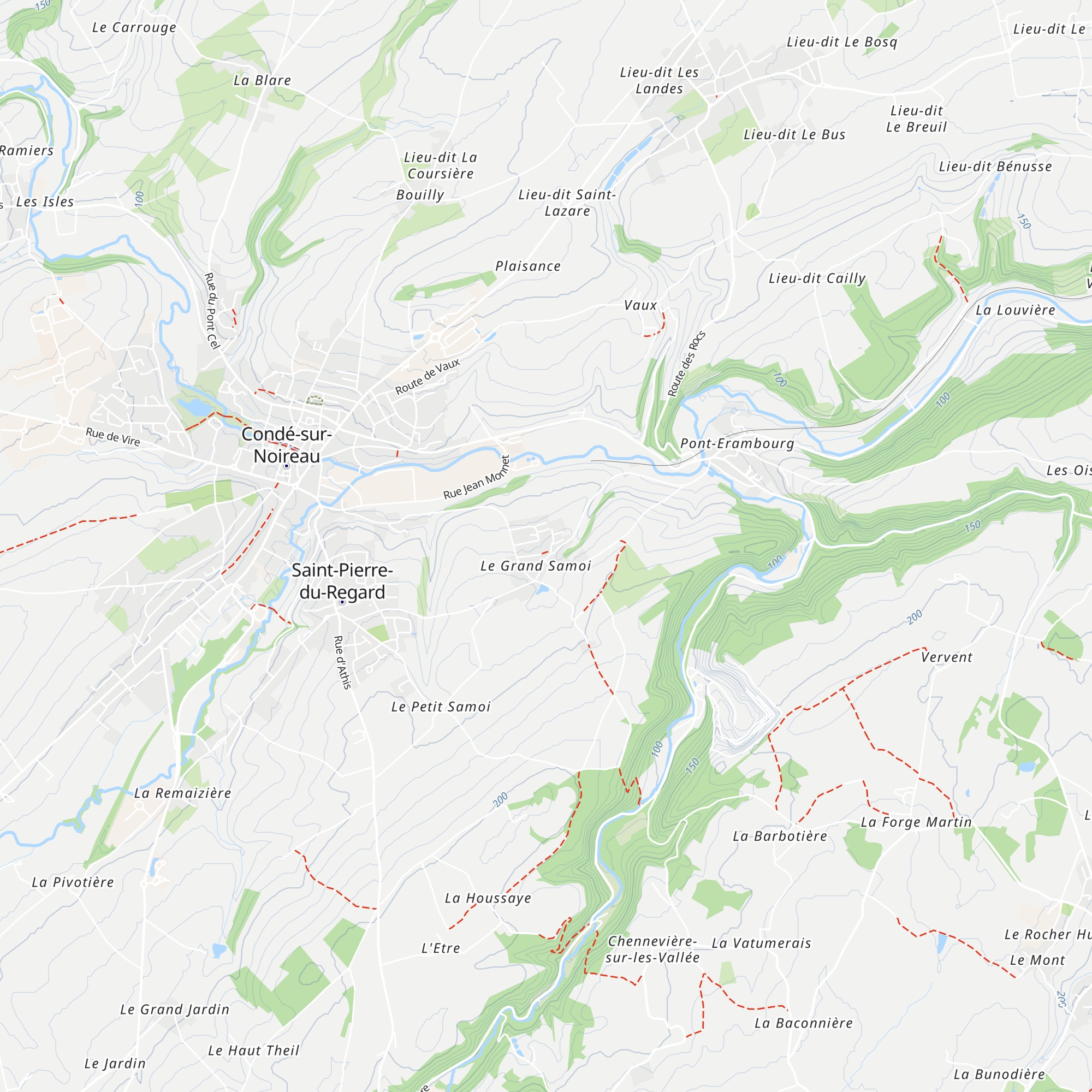 Gîte de Samoi map