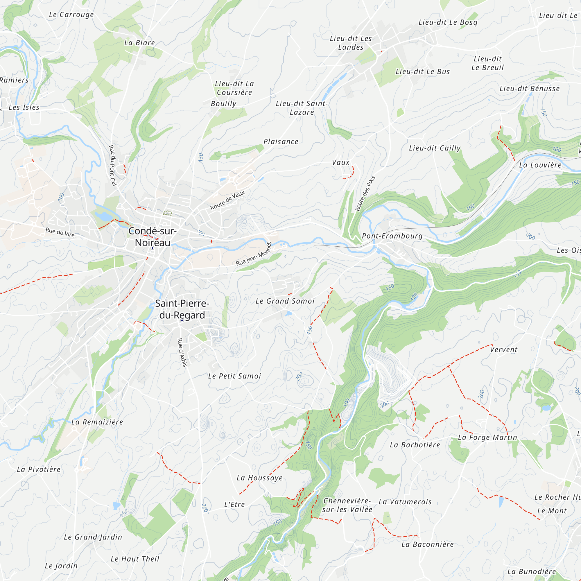 Gîte de Samoi map