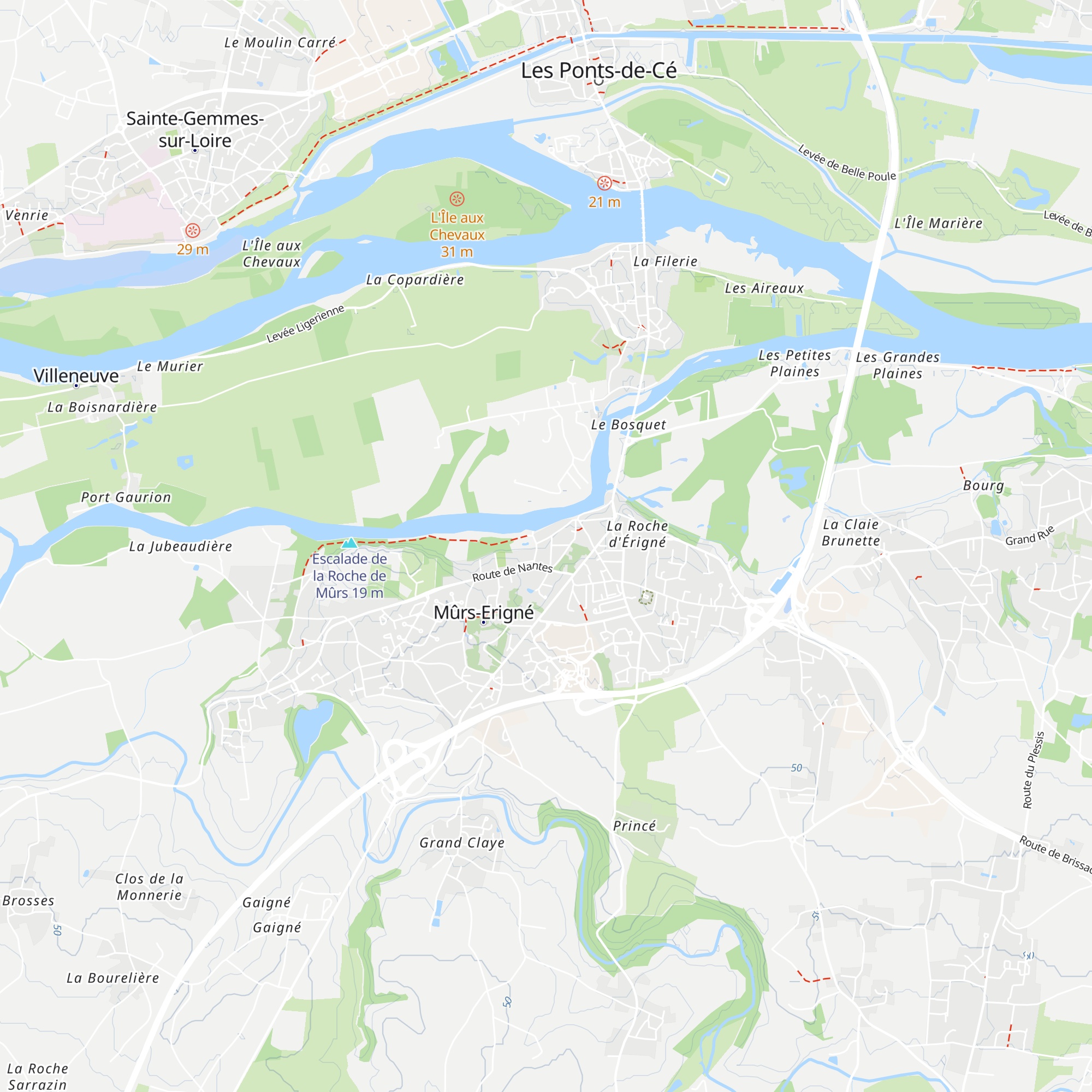 Gîte La Garenne map