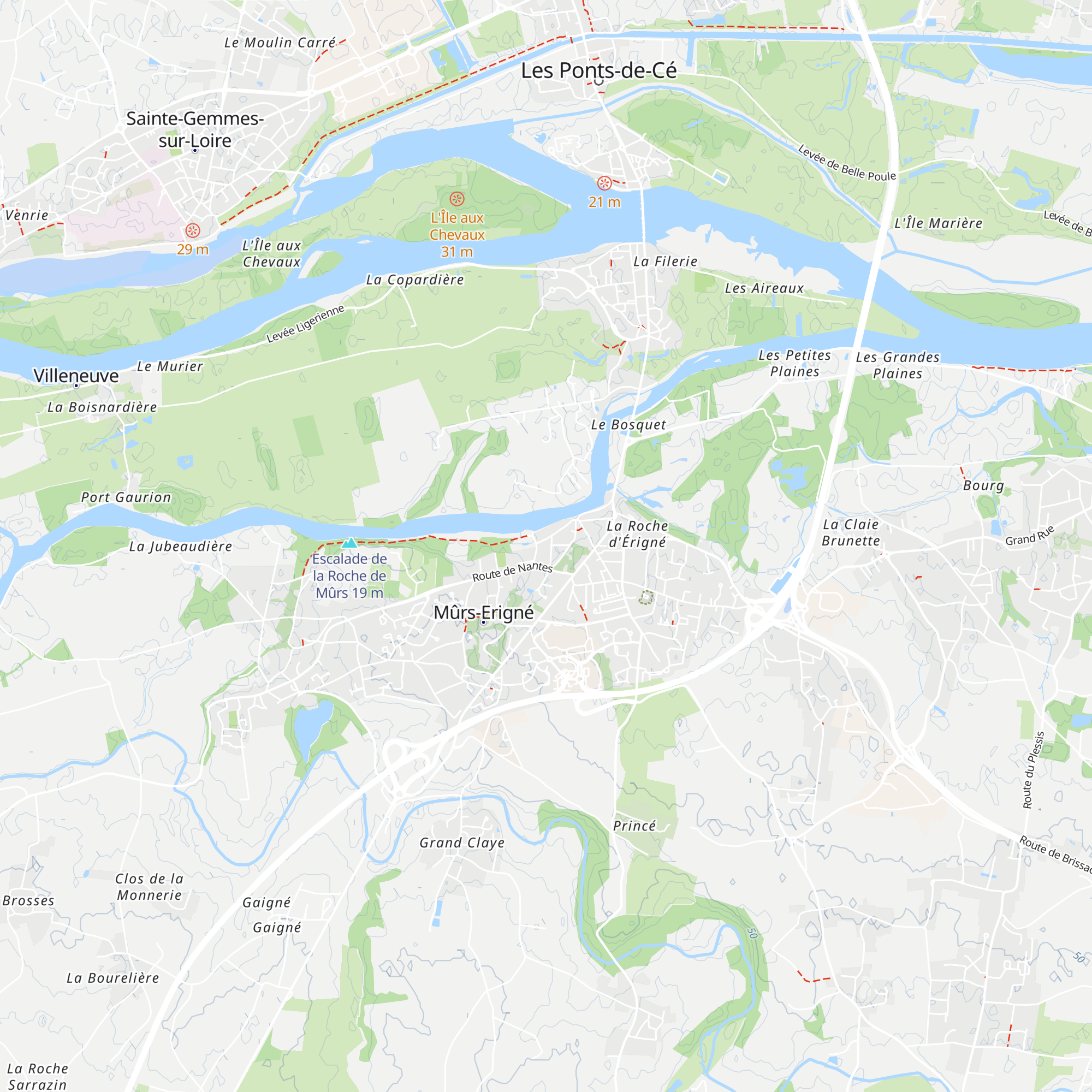 Gîte La Garenne map