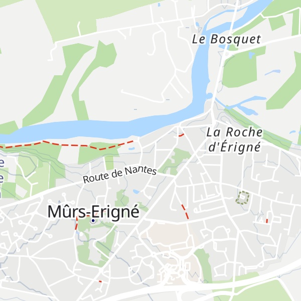 Map of Gîte La Garenne