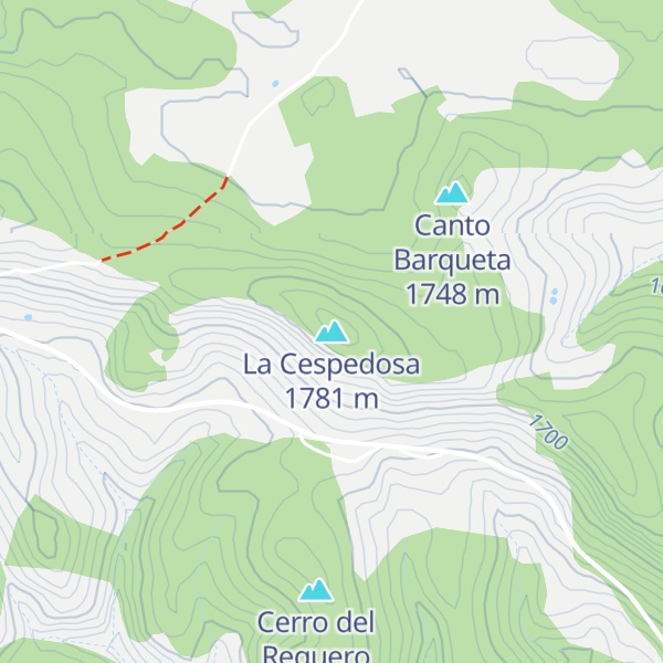 Map of La Cespedosa