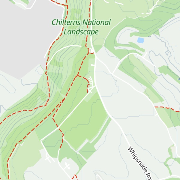 Map of Dunstable Downs