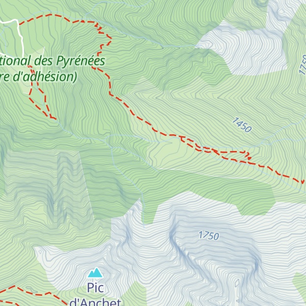 Map of Cabane de Lapassa