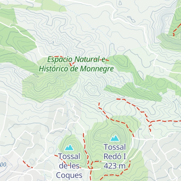 Map of Pico de La Justa