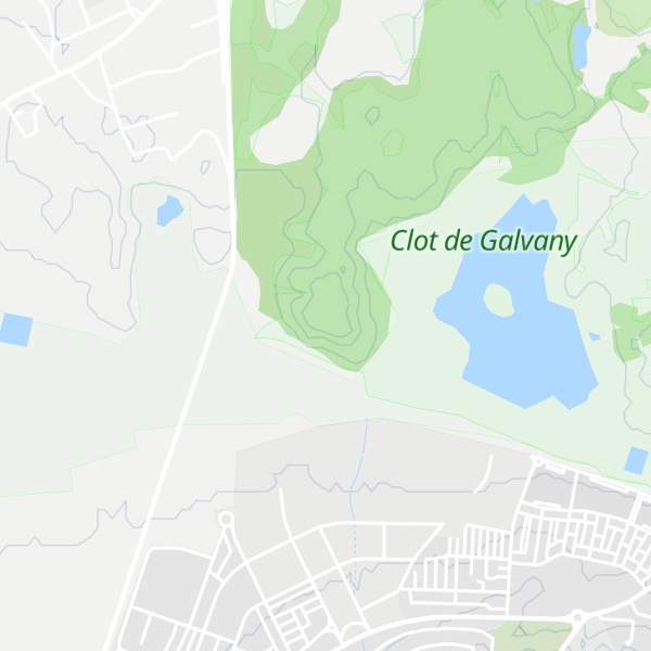 Map of El Cabezo