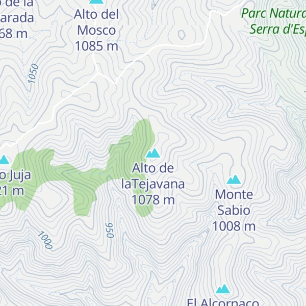 Map of Alto de laTejavana