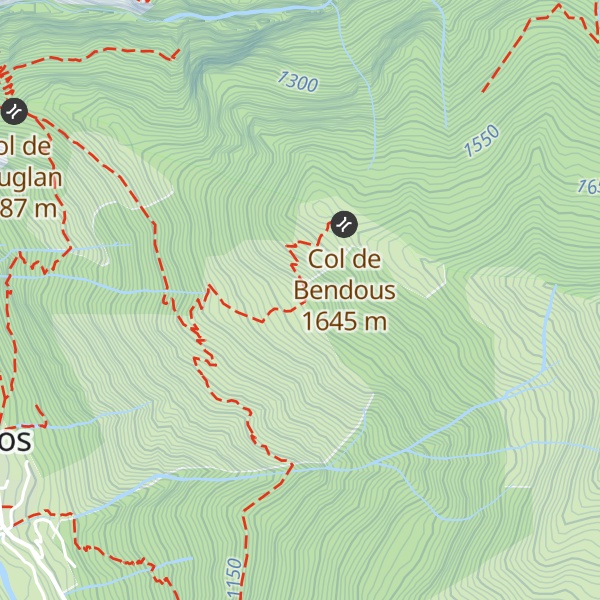 Map of Cabane Neuve de Bendous