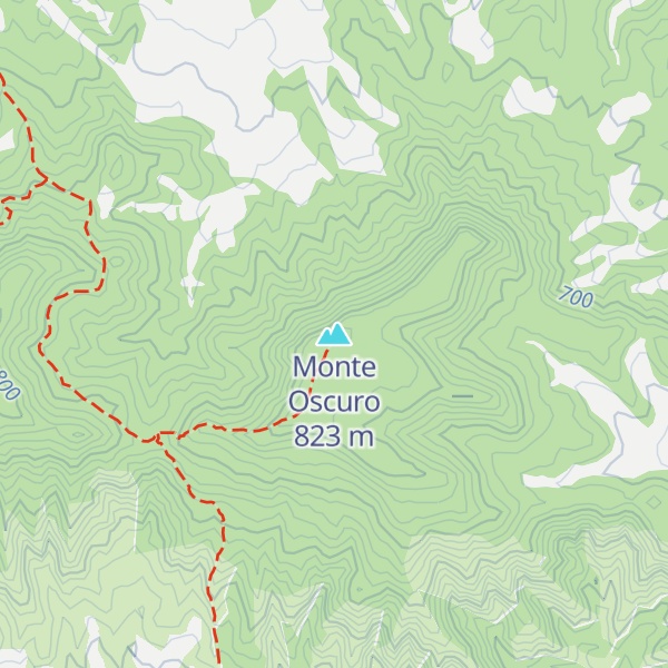 Map of Monte Oscuro