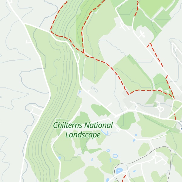 Map of Bison Hill