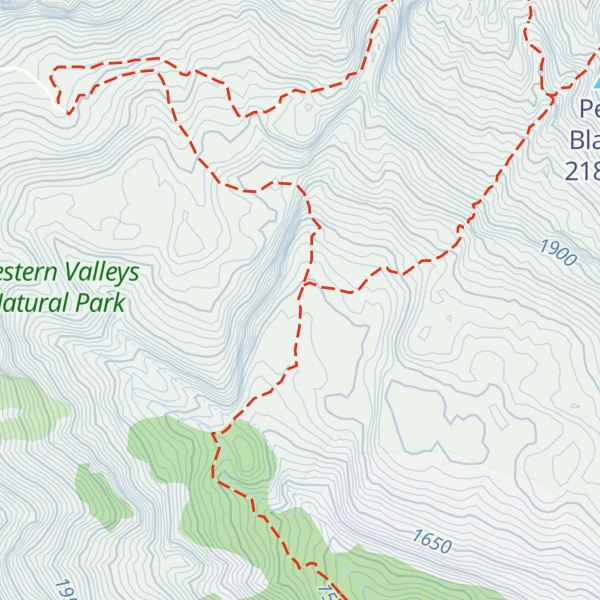 Map of Refugio Forestal de la Balsa