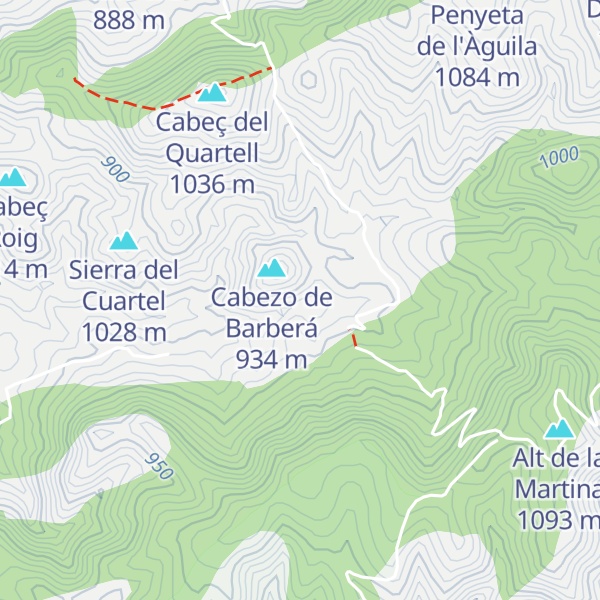 Map of Refugi de Vivens