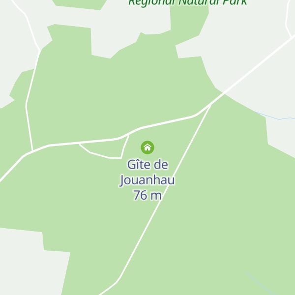 Map of Gîte de Jouanhau