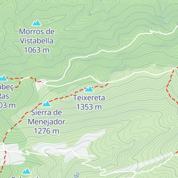 Map of Teixereta