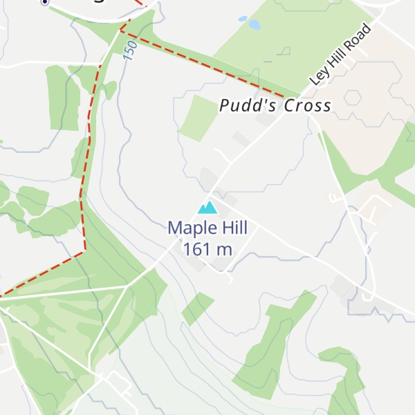 Map of Maple Hill