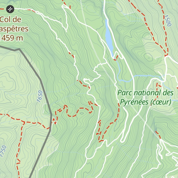 Map of Cabane d'Escouret