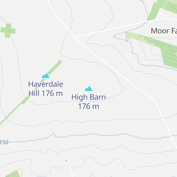 Map of High Barn