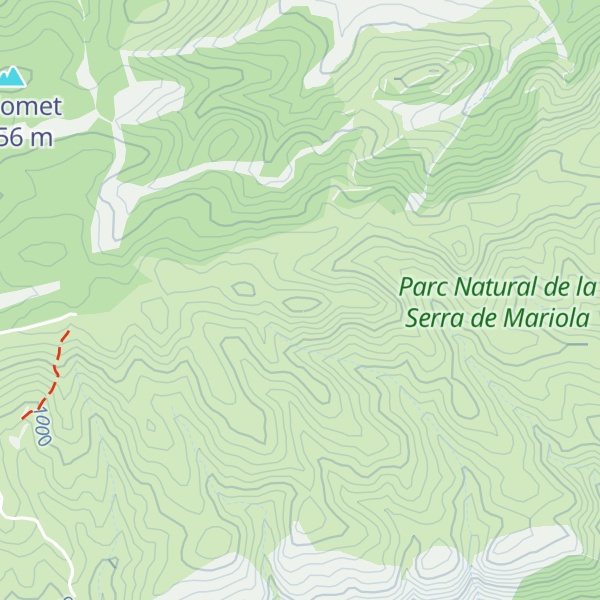 Map of Serra de la Font Freda
