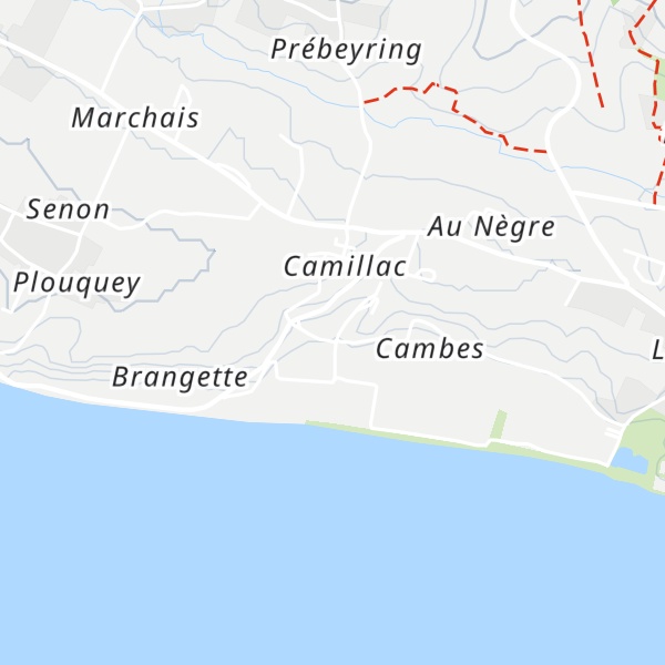 Map of Gîte Des Cabanes