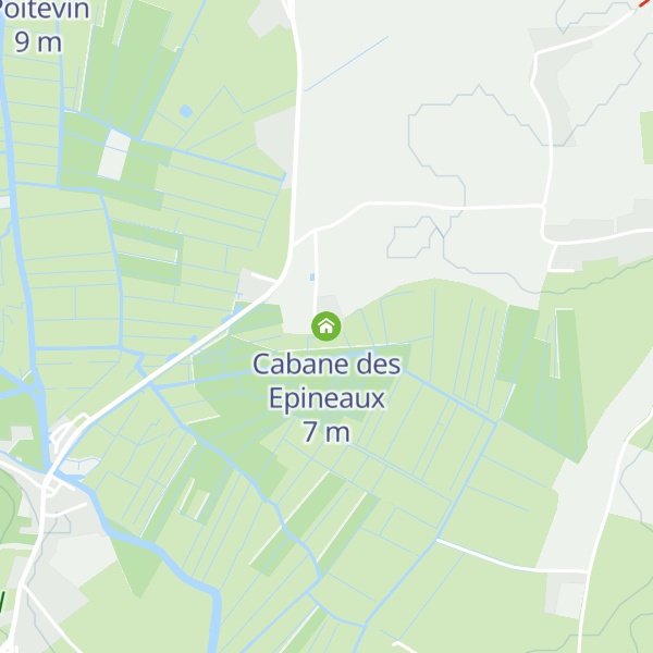 Map of Cabane des Epineaux