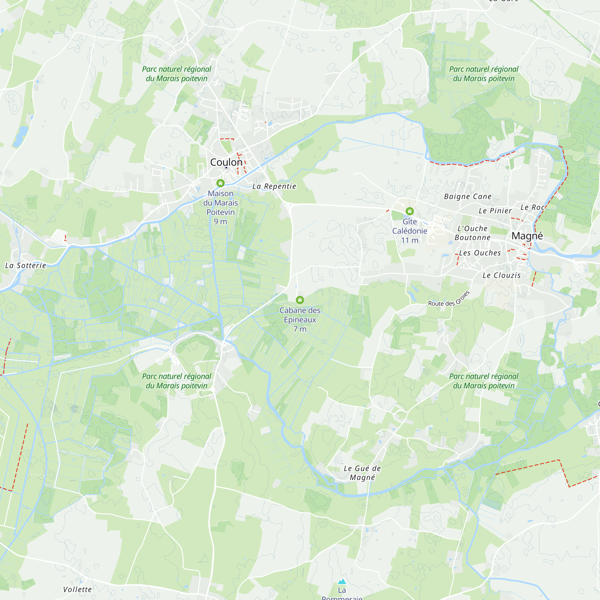 Cabane des Epineaux map