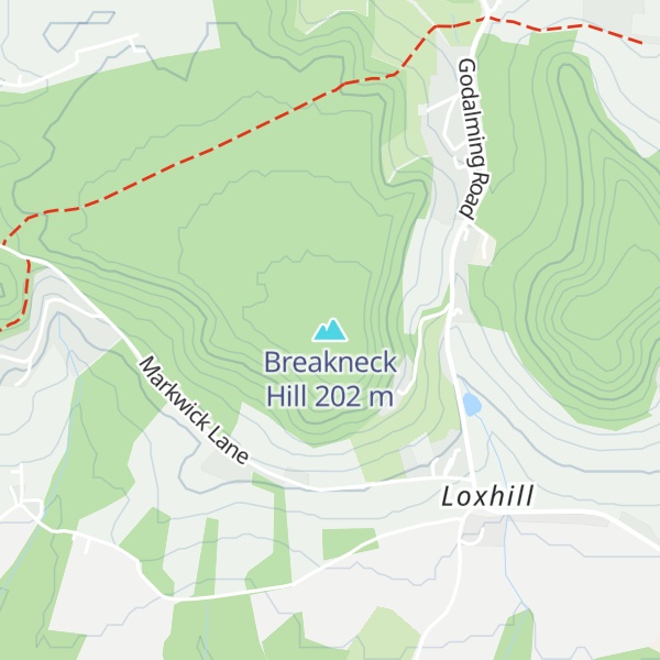 Map of Breakneck Hill