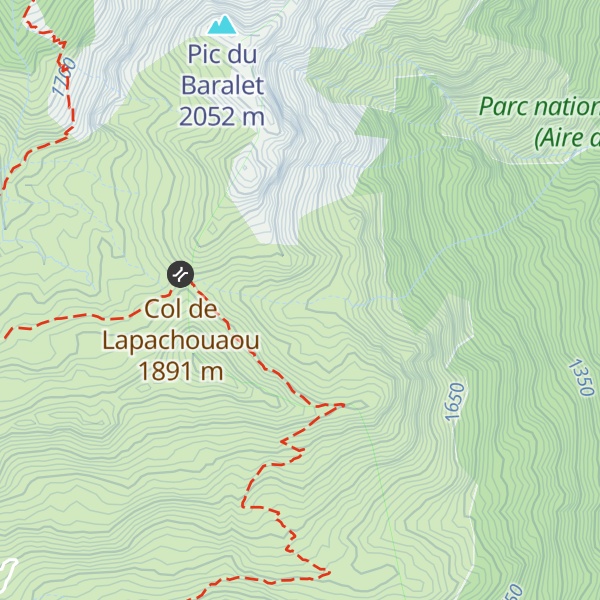 Map of Cabane de Lapachouaou