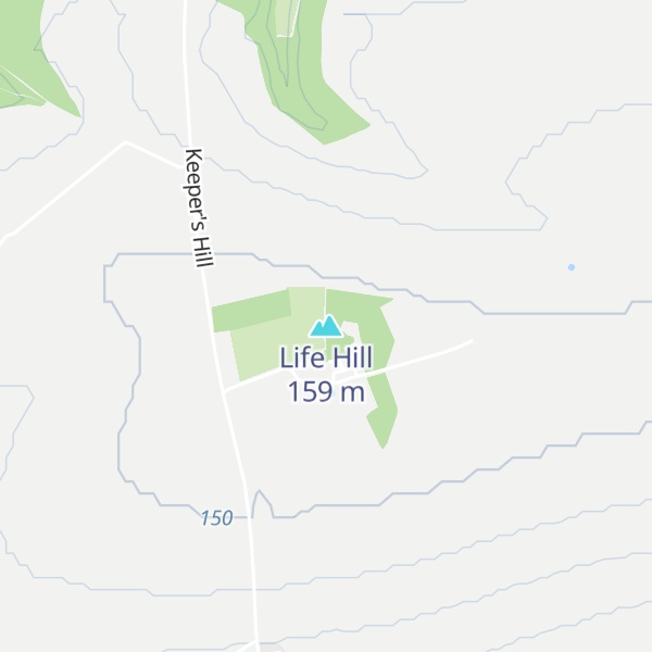 Map of Life Hill