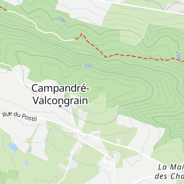 Map of Le Mont d'Ancre