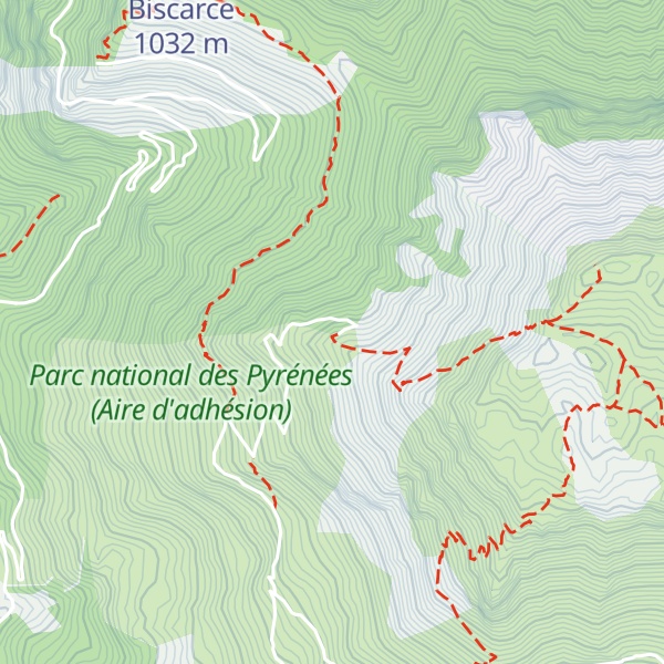 Map of Cabane de Castéruch