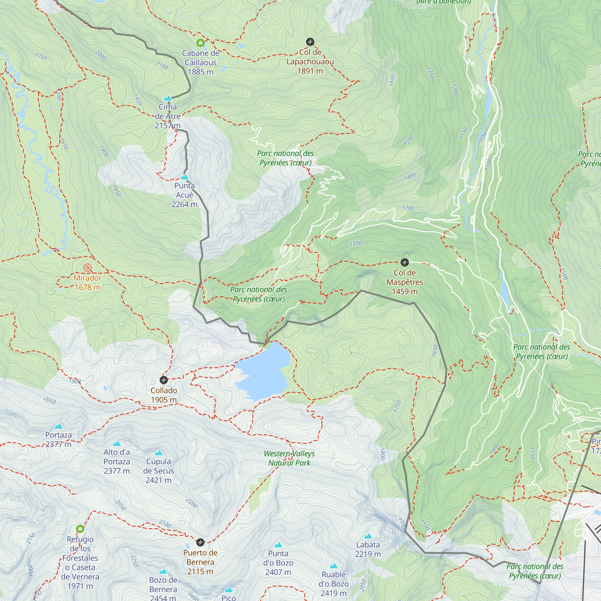 Cabane EDF d'Etaëns (Fermée) map